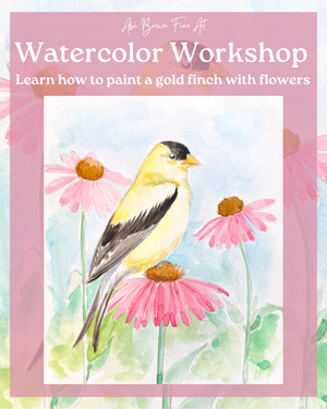 8/20 Gold Finch Workshop