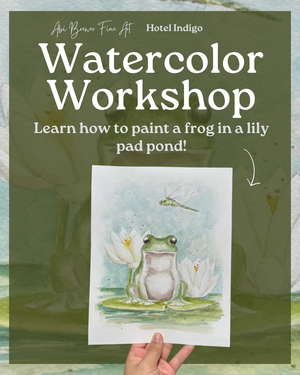 6/10 Hotel Indigo Frog Pond Watercolor Workshop