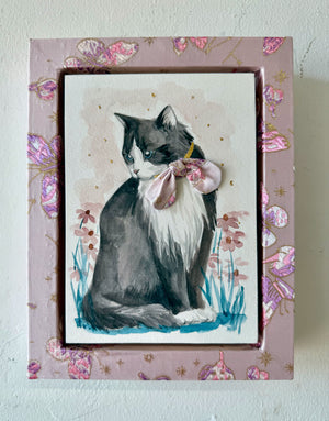 Pink Satin Kitty