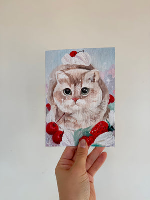 Strawberry Shortcake Printed Card