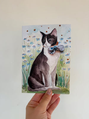 Tuxedo Printed Card