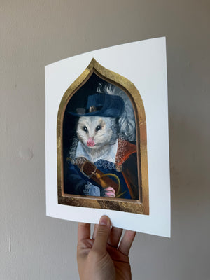 Pascal the Possum Fine Art Print