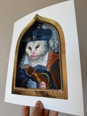 Pascal the Possum Fine Art Print