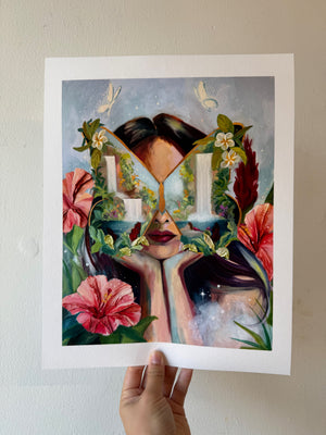 Paradise Falls Fine Art Print