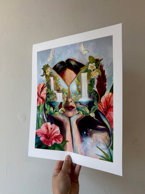 Paradise Falls Fine Art Print