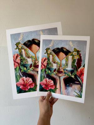 Paradise Falls Fine Art Print