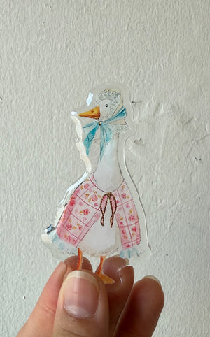 Ms. Fancy Goose Magnet