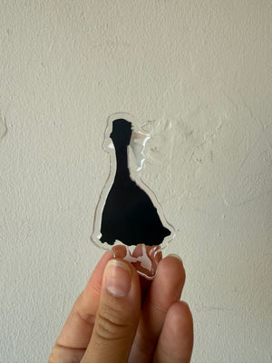 Ms. Fancy Goose Magnet