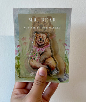 Mr. Bear Magnet