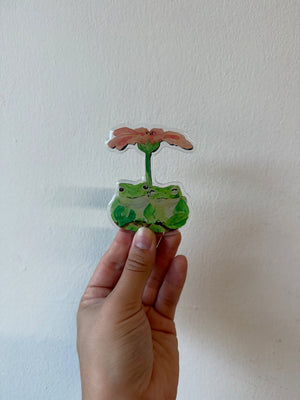 Froggy Friends Magnet