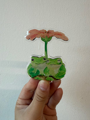 Froggy Friends Magnet