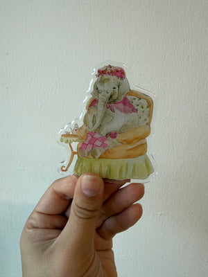 Grandma Elephant Magnet