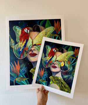 Birds of Paradise Fine Art Print