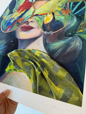 Birds of Paradise Fine Art Print