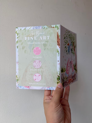 Ms. Fancy Goose Printed Card