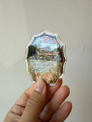 Lady Toadalina Magnet