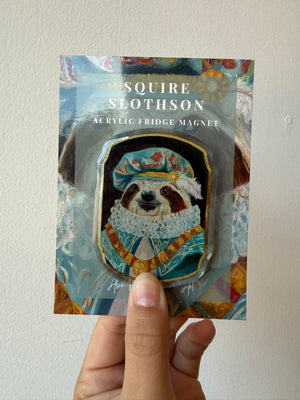 Squire Slothson Magnet