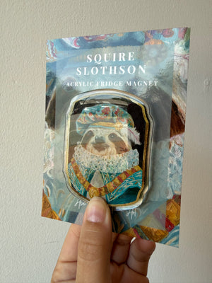 Squire Slothson Magnet