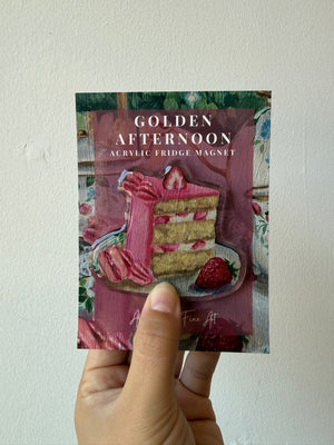 Golden Afternoon Magnet