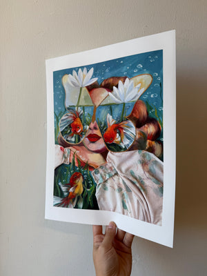 Goldie Fine Art Print