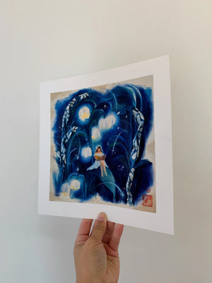 By Lantern Light Fine Art Print